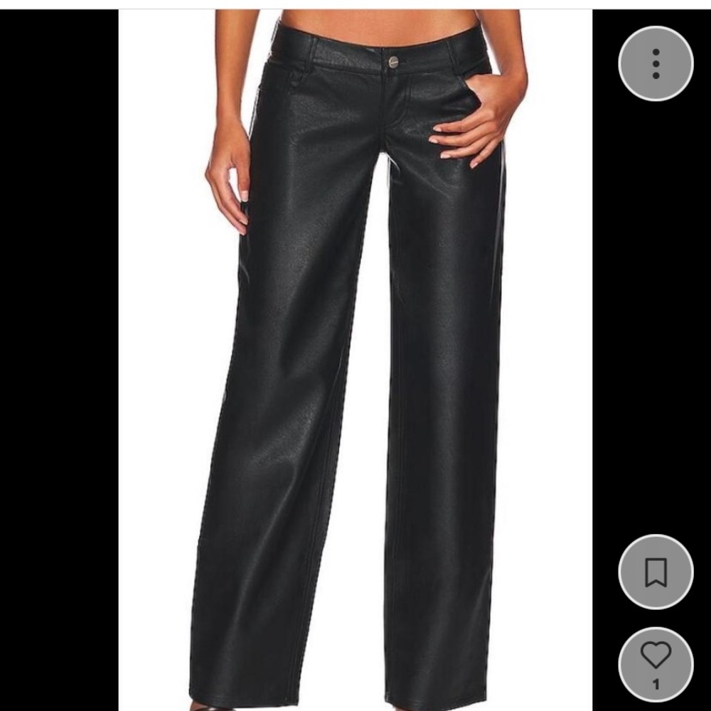 Miaou leather pants
